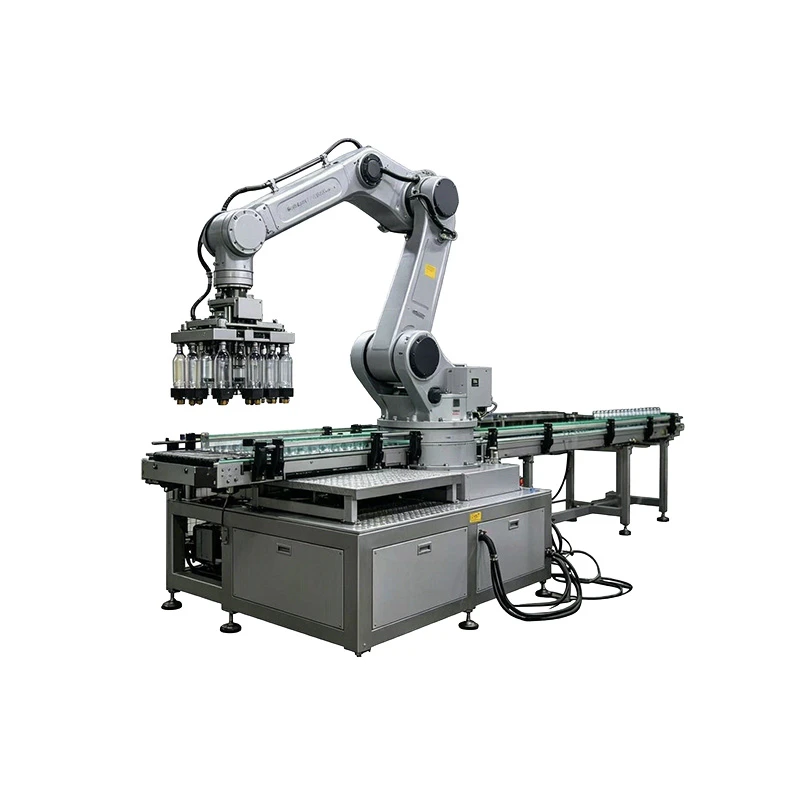 Automatic Bottle Palletizing Robot